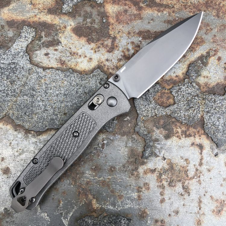 Benchmade Bugout Black CF-Elite Scales 3.2" Black S30V Blade Folding Knife